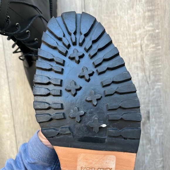 NWOT Rachel Comey Dame Leather Combat Boots with Strap - Picture 12 of 13